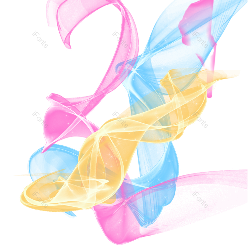 光效图片,科技元素,线条PNG,彩色免抠素材